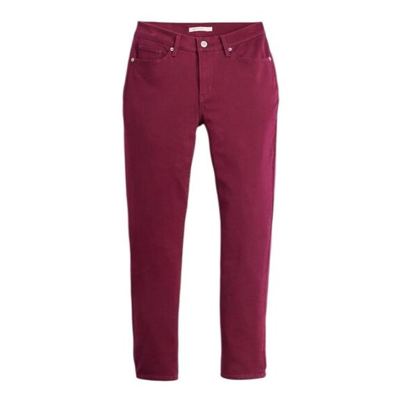 Levi's Plus Classic Straight Jeans Windsor Wine- Size 18W - Picture 1 of 11